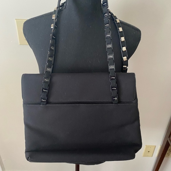 Salvatore Ferragamo Handbags - Salvatore Ferragamo Vinyl Nylon shoulder bag